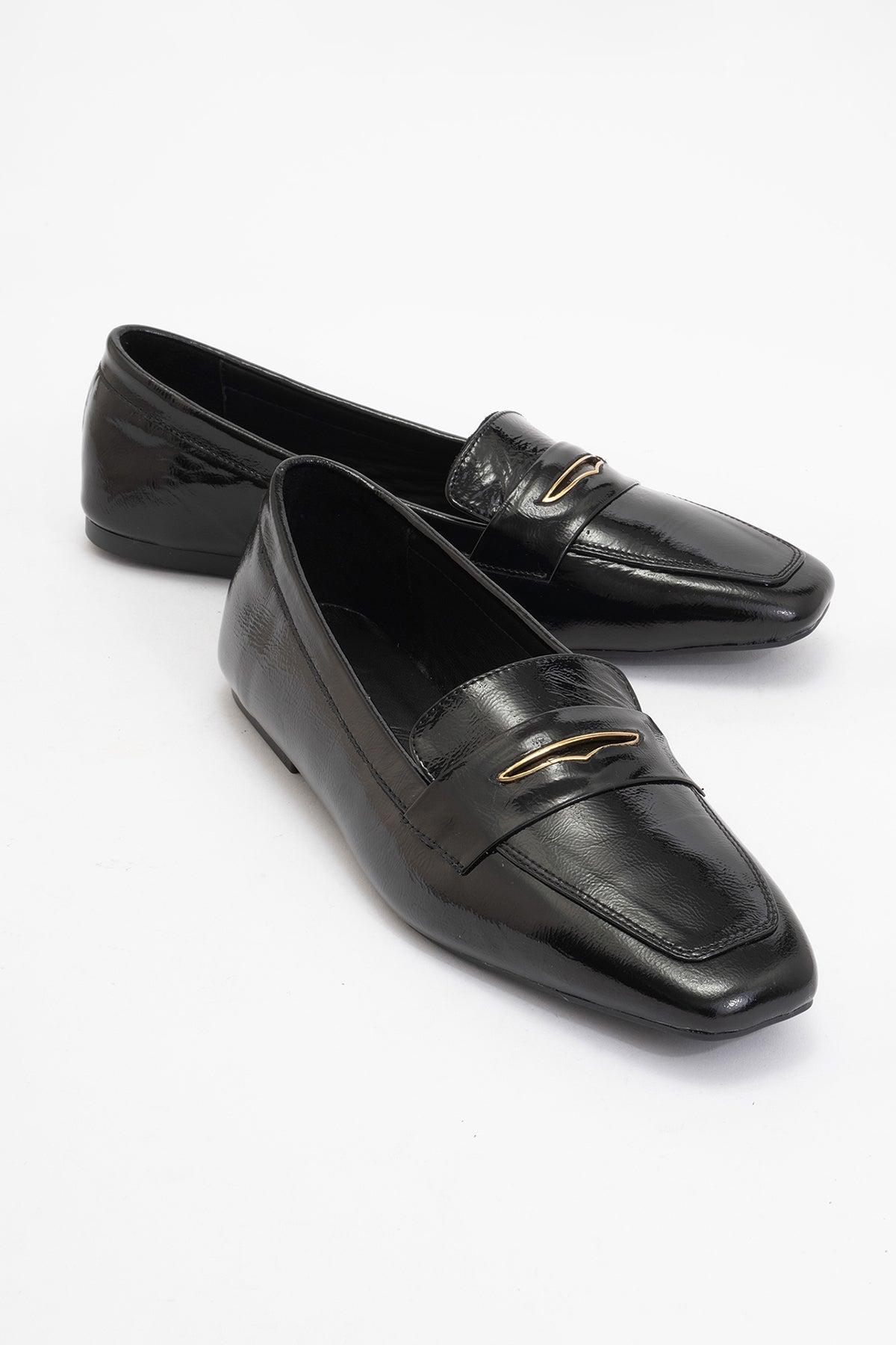 Iridessa Leder Flach Loafer Damen