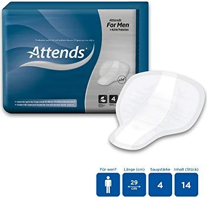 Attends for men 4 14 St Einlagen