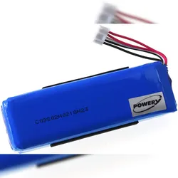 Powery Akku für Lautsprecher JBL Charge 2 Plus / Typ MLP912995-2P
