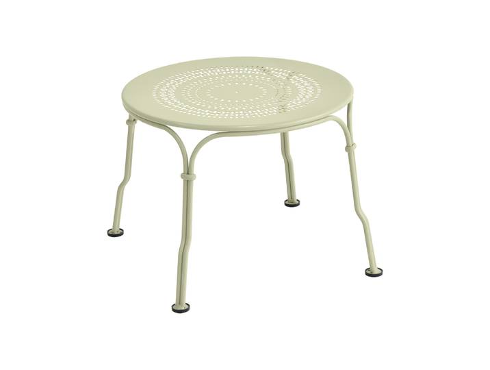 Beistelltisch, Stahl, Ø 45 cm, Kompakt, Klassisch & Modern, Fermob 1900