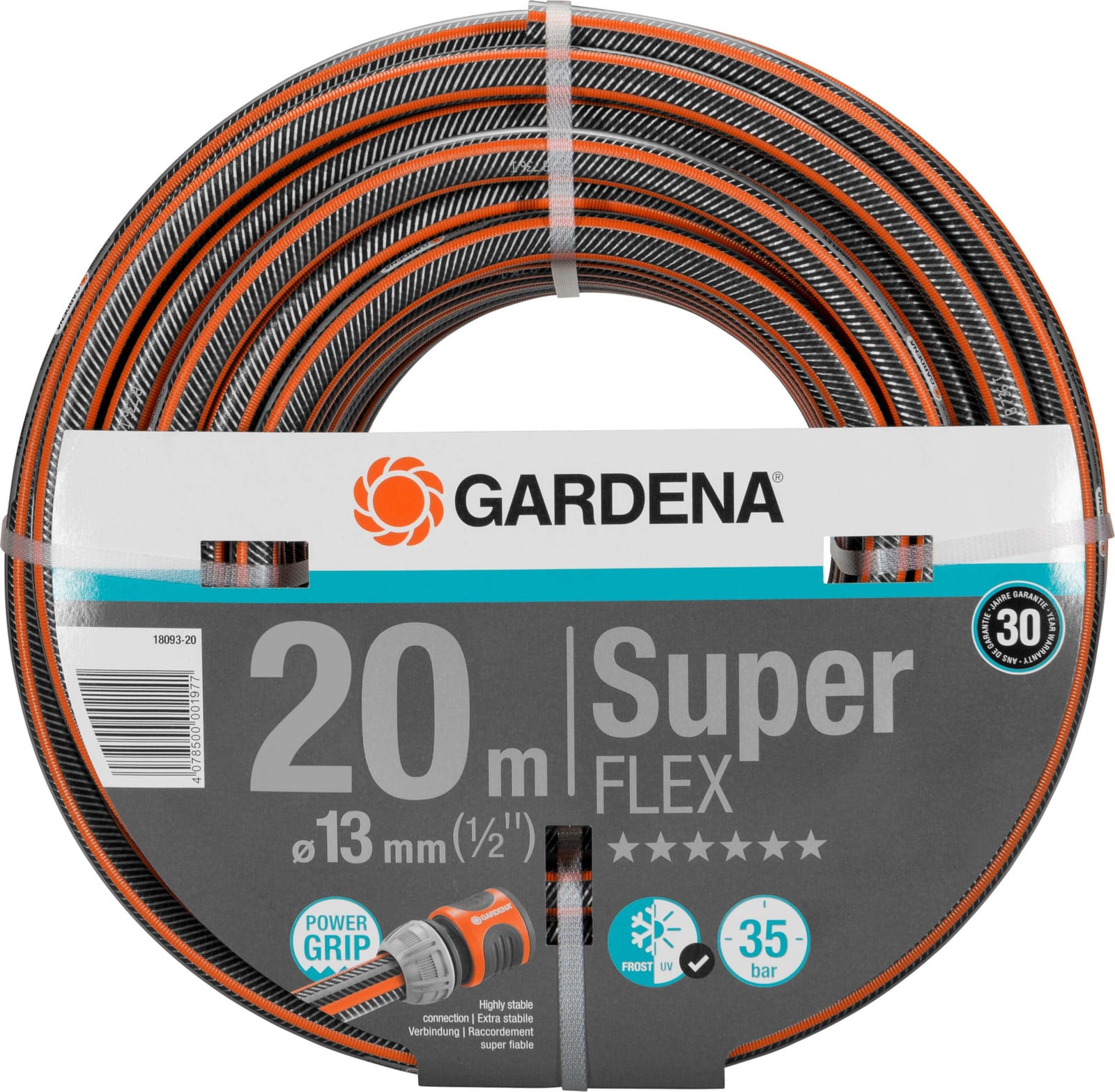 GARDENA Premium SuperFLEX Gartenschlauch, 20,0 m