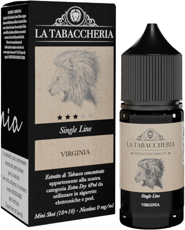La Tabaccheria Virginia Extra Dry Aroma Mini Shot 10ml Tabacco