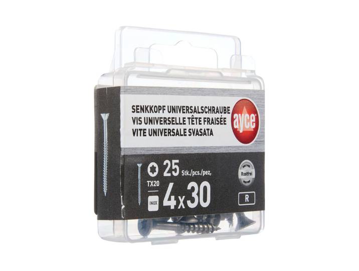 SK Universalholzschraube Inox 4 × 30 mm
