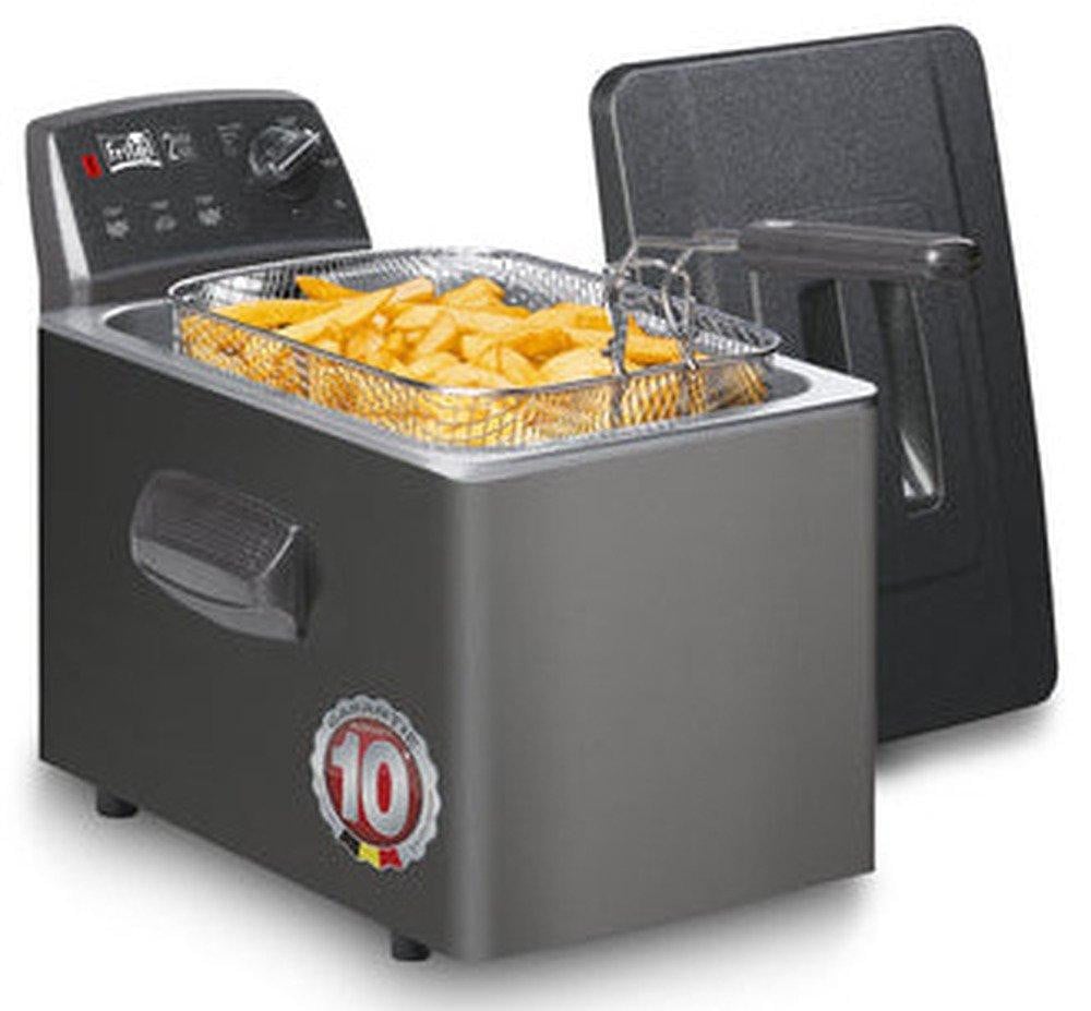 Fritel Turbo SF 4551M Friteuse, 5 liter, 190 °C, antracietkleur