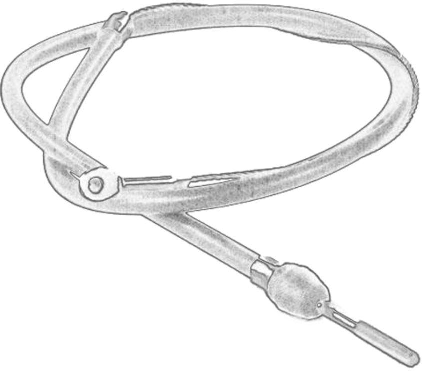 Seilzug, Feststellbremse AKUSAN LCC 8551