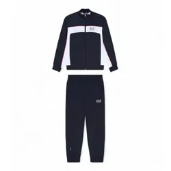 EA7 für Jungen. 7B000273_AF12948 Trainingsanzug Tennis Pro Junge navy (8Años= 130cm), Lässig, Sportlich, Grün, Laufen, Sportbekleidung, Mult