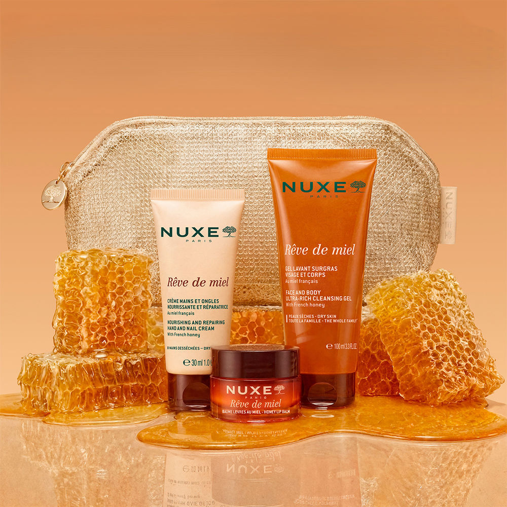 Nuxe Rêve De Miel Body Case 4 peças
