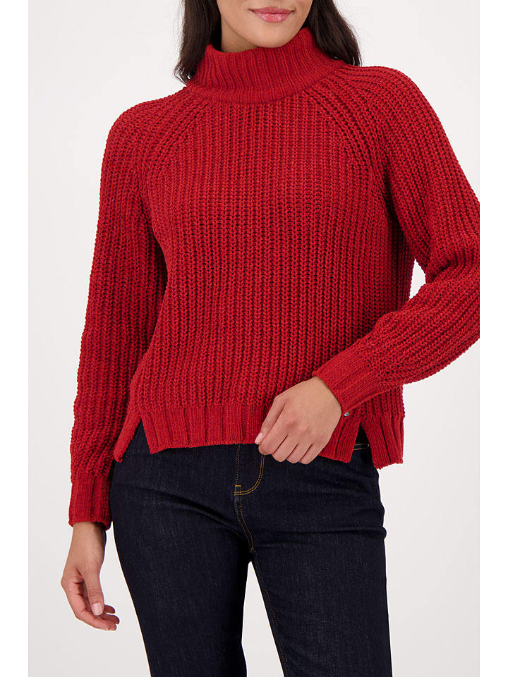 monari Rollkragenpullover in Rot - 34