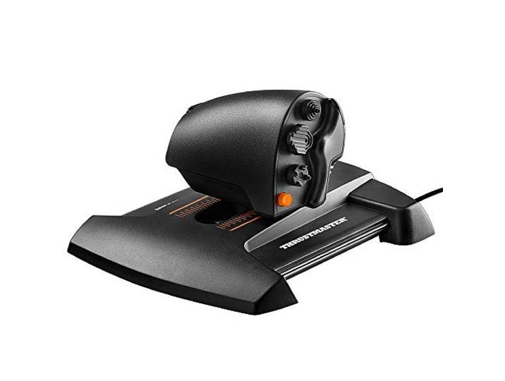 Thrustmaster 2960754 TWCS - Weapon Control System - throttle USB/PC,Zwart