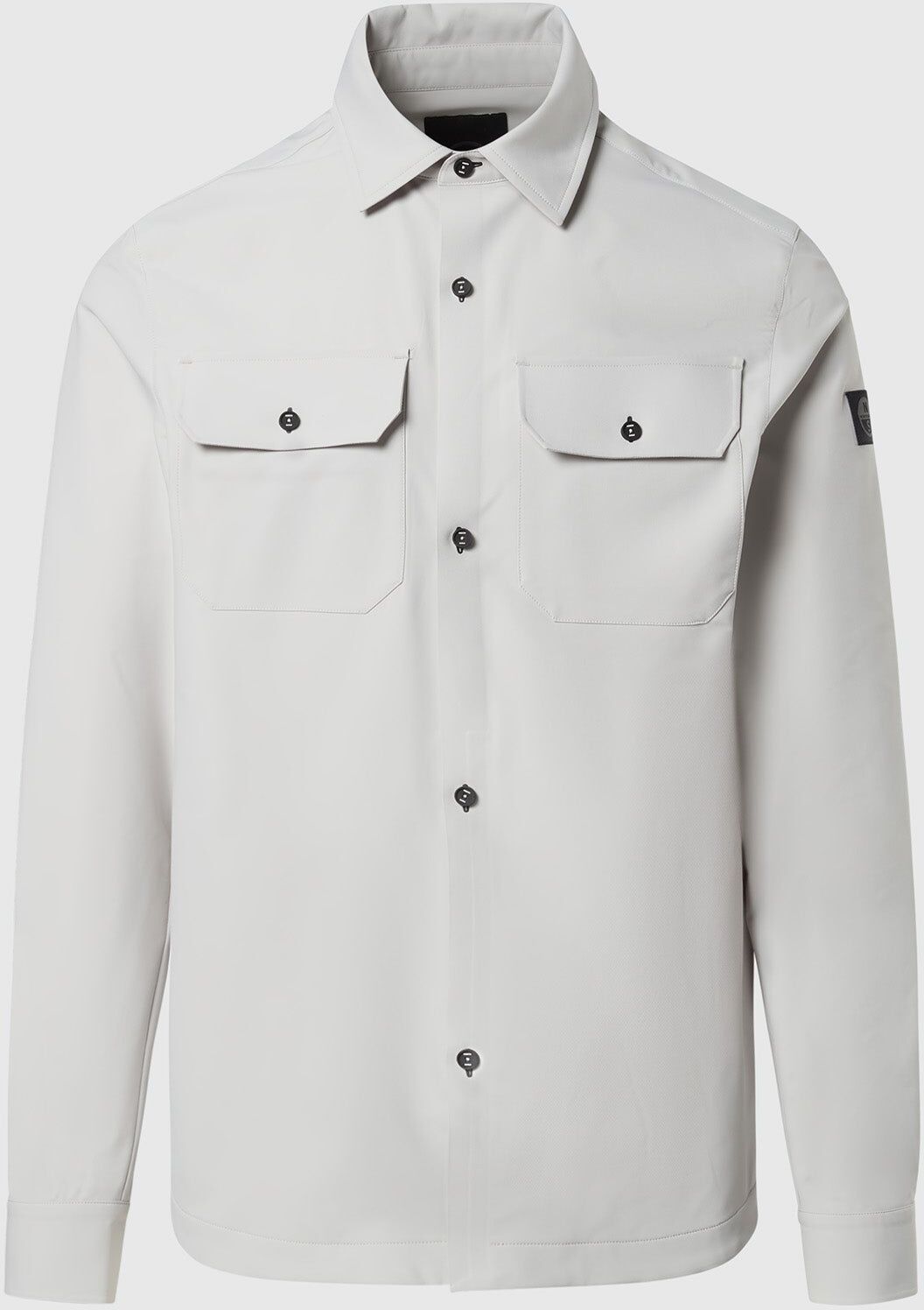 North Sails Overshirt aus Tech Pikee Vapor grey XL