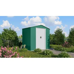 Pergart Gerätehaus "Köln II 65",tanne / weiß,2,19 m2