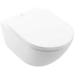 Villeroy & Boch Subway 3.0 WC-Spülrandloses Combi-Pack, 370x560 mm, weiß Alpin CeramicPlus, wandhängend mit TwistFlush-Technologie
