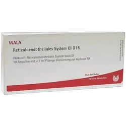Reticuloendotheliales System Gl D15 Ampullen 10X1 ml Ampullen