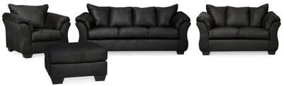 "Signature Design by Ashley Darcy 4-Piece Upholstery Package - 87"" W x 37"" D x 37"" H"