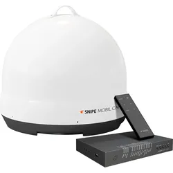 Selfsat Snipe Mobil Camp vollautomatische portable Sat-Antenne mit Fernbedienung Twin LNB