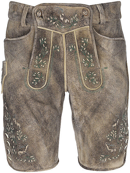 BECKERT Lederhose WILDBOCK SÄMINA  braun   50 50