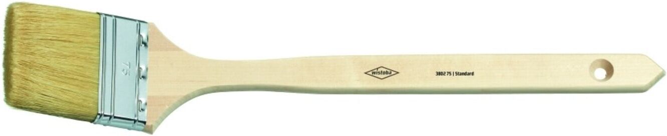 Wistoba Fassadenpinsel abgewinkelt Standard helle Borsten Stärke 6 75 mm (380275)