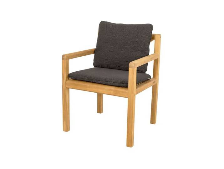 Cane-line Chaise Grace Cane-Line focus dark grey, teak