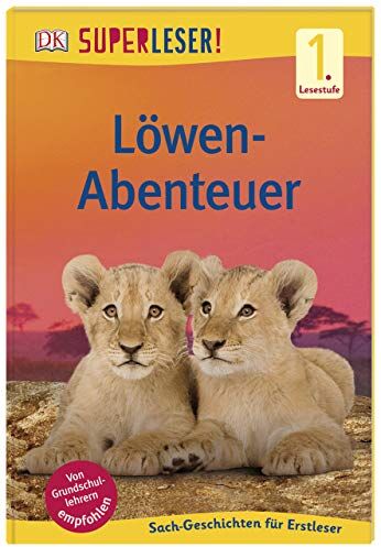 SUPERLESER! Löwen-Abenteuer: 1. Lesestufe Sach-Geschichten für Leseanfänger - Preis vom 17.10.2026 19:25:27 h