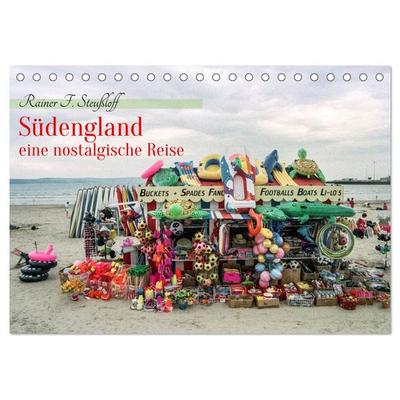 Südengland - eine nostalgische Reise (Tischkalender 2026 DIN A5 quer), CALVENDO Monatskalender