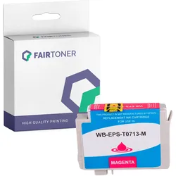 Kompatibel für Epson Stylus DX 4050 (C13T07134012 / T0713) Druckerpatrone Magenta