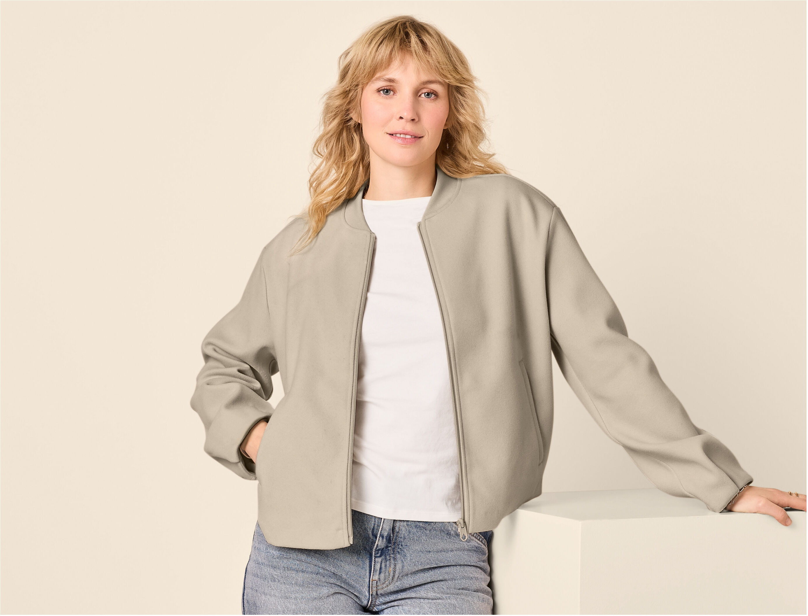 ESMARA® Damen Bomberjacke
