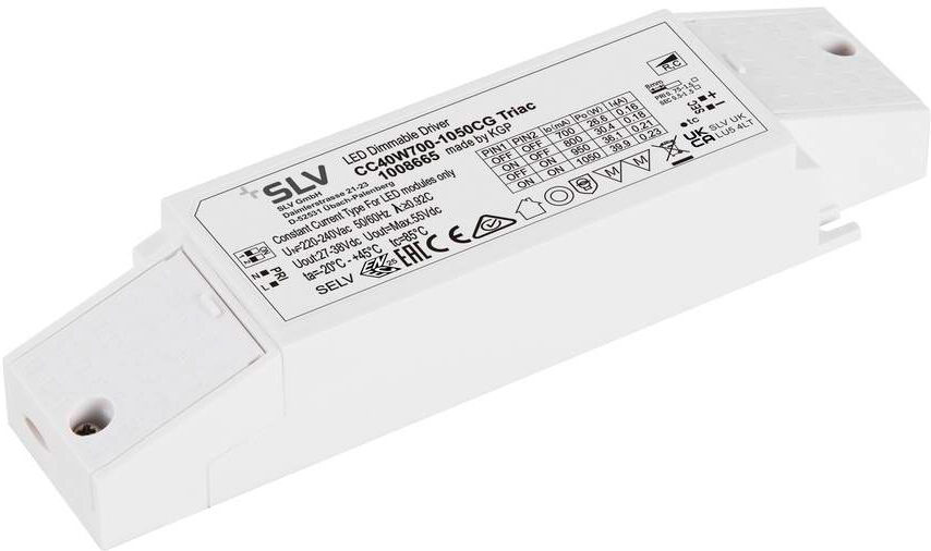 Slv Led Treiber 40w, 700-1050ma, Phase - Vorschaltgeräte