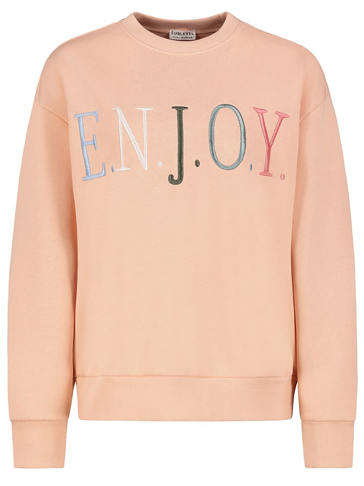 Sublevel Sweatshirt in Apricot - L