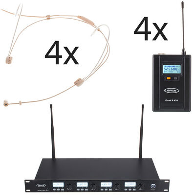 Sirus Quad R/4B 4 Headmike D 470 Set Beige