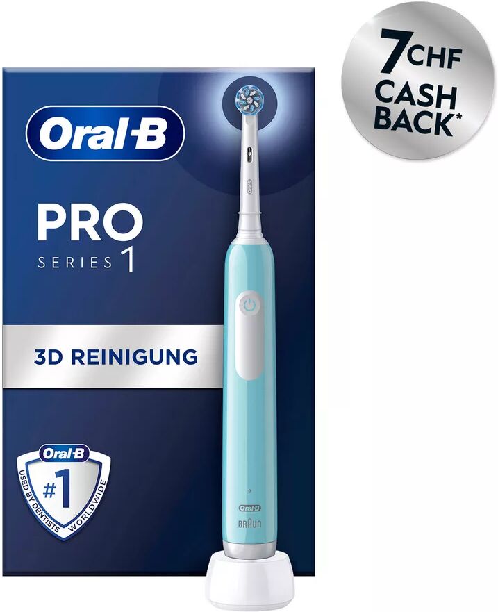 Oral-B - Pro 1 Sensitive Clean Caribbean Blue, Hellblau