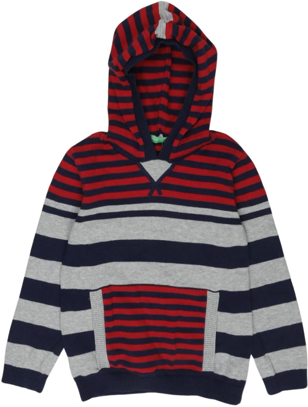 United Colors OF Benetton Jungen Pullover, Mehrfarbig, Gr. XS, Baumwolle - Second Hand