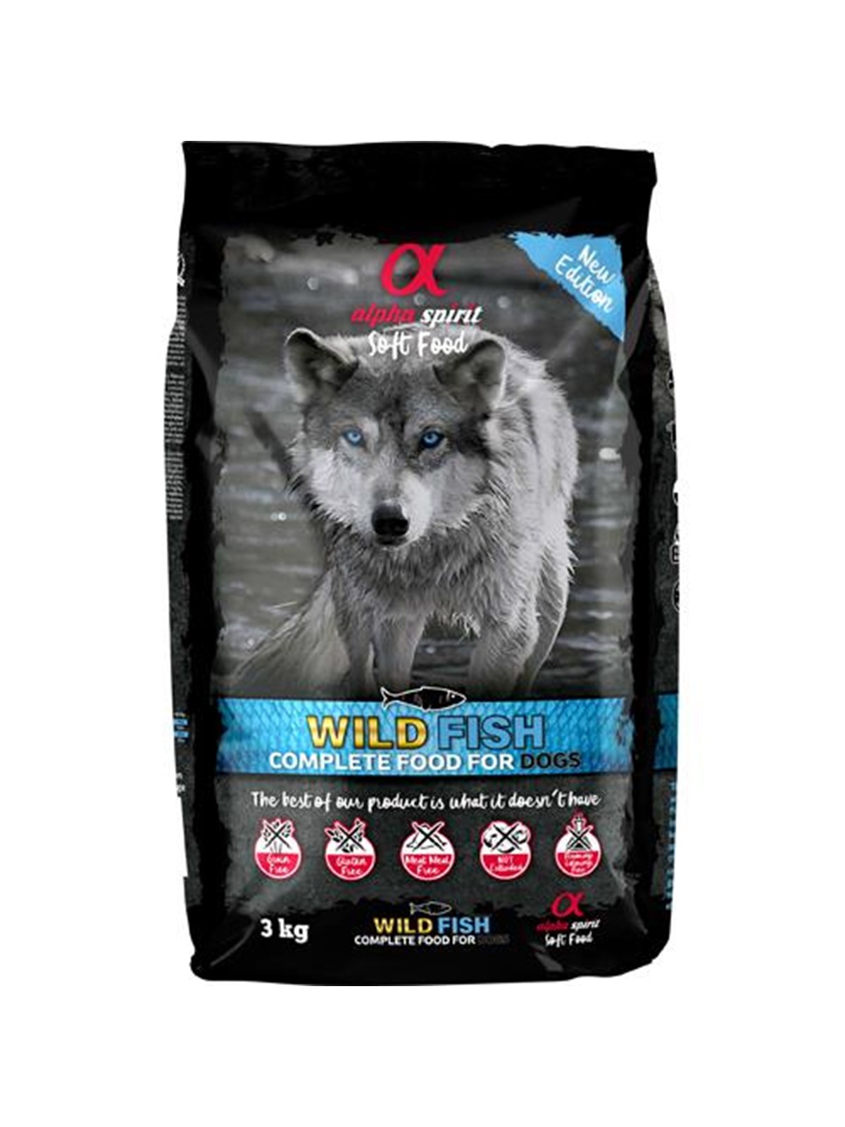 Alpha Spirit Semi-moist Fish 3 kg