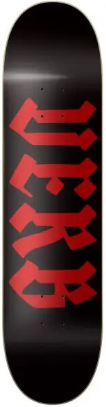 Skateboard Deck Verb Calligraphy (8.325" - Red)