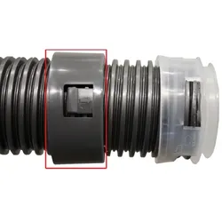 Saugschlauch Hitachi Kupplungsring Schlauch, grau für Saugschlauch