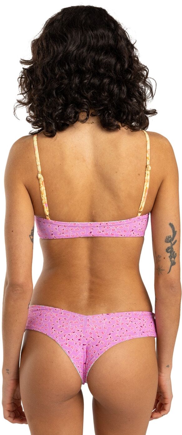Bikini-Hose BILLABONG "Folk Story", Damen, Gr. M, bunt (multi), Obermaterial: 78% Nylon, 22% Elasthan., Badehosen Bikini-Hose multi M