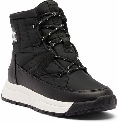 Sorel Whitney III Mid WP Womens, Black / Sea Salt 41