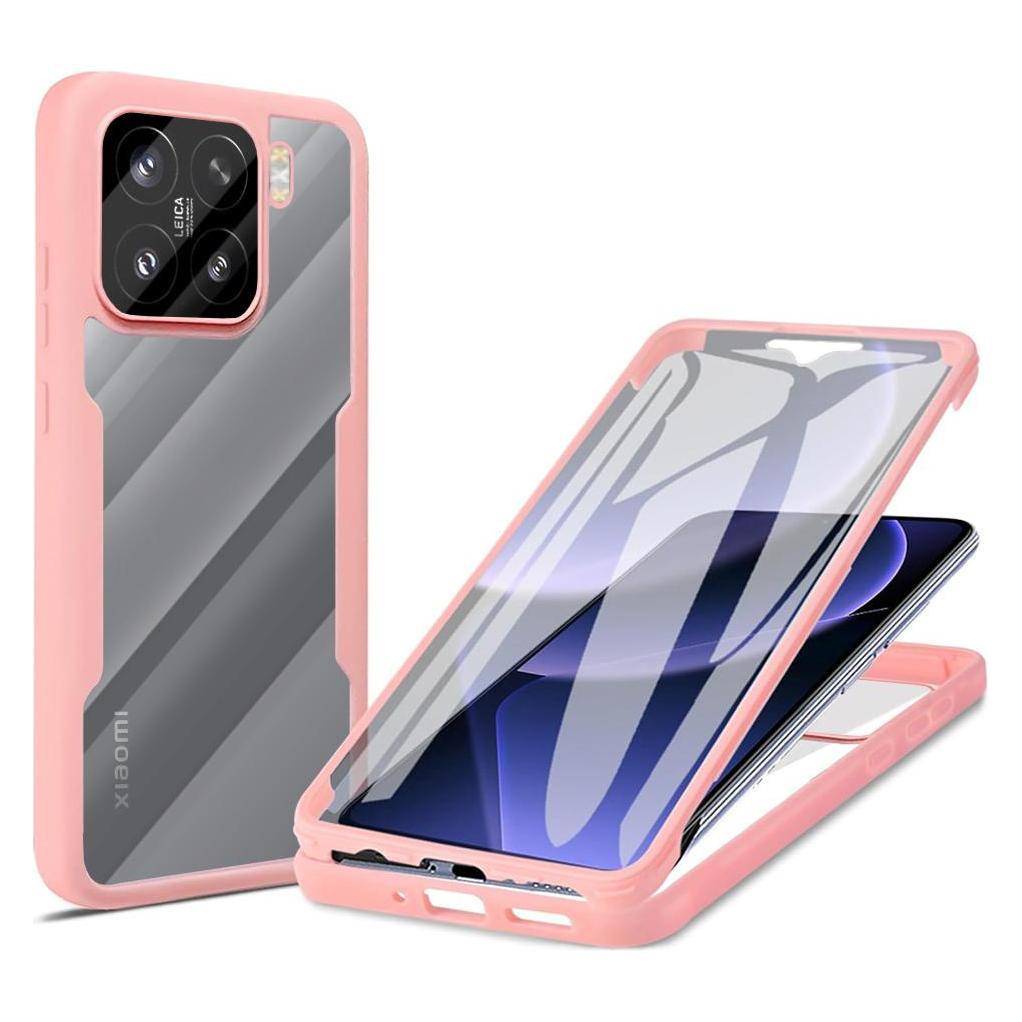 Techsuit - ColorVerse 360 Series + Screen Protector - Xiaomi 15 - Pink (Xiaomi 15) (56363569)