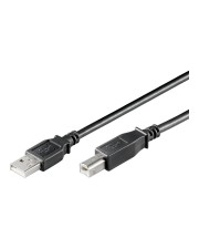 Goobay Kabel USB 2.0 A->B S/S 1.8m Digital/Daten 1,8 m Schwarz (93596)