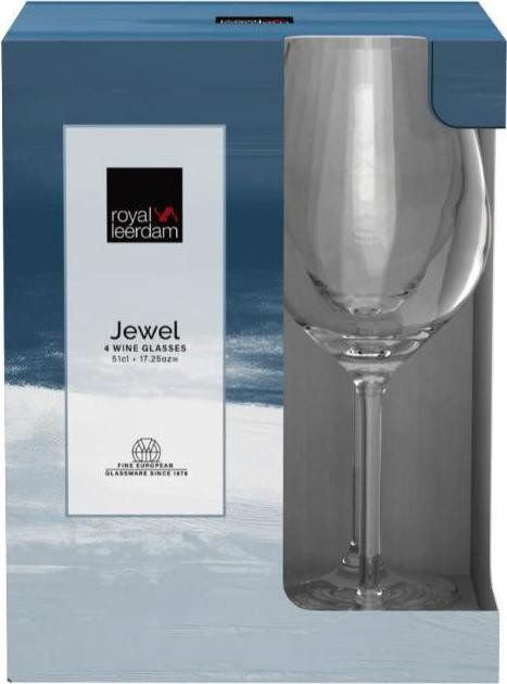 Royal Leerdam Juwel wijnglas set van 4, 50 cl