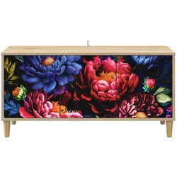 vidaXL, TV Möbel, TV-Schrank KIEL 102 x 33 x 50 cm Sonoma Holzwerkstoff (102 x 33 x 50 cm)
