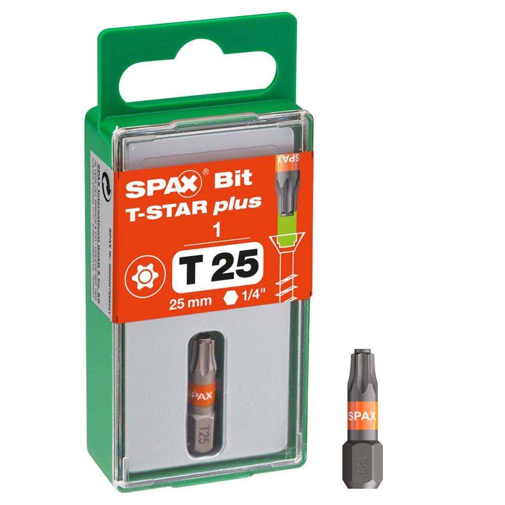 SPAX® SPAX Bit T25 T-STAR Plus, 1St. 5000007899251
