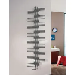 Design-Heizkörper Yucca von Zehnder – 1772x64x600 mm, RAL 7046, ein- oder doppellagig, wendbar, Pulverlackierung