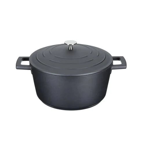MasterClass gietaluminium braadpan zwart Ø24 cm 4L