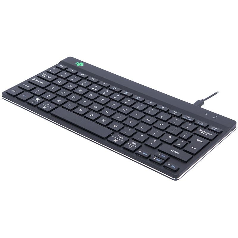 R-GO Tools Compact Break USB Englisch (UK) schwarz (kabelgebunden)