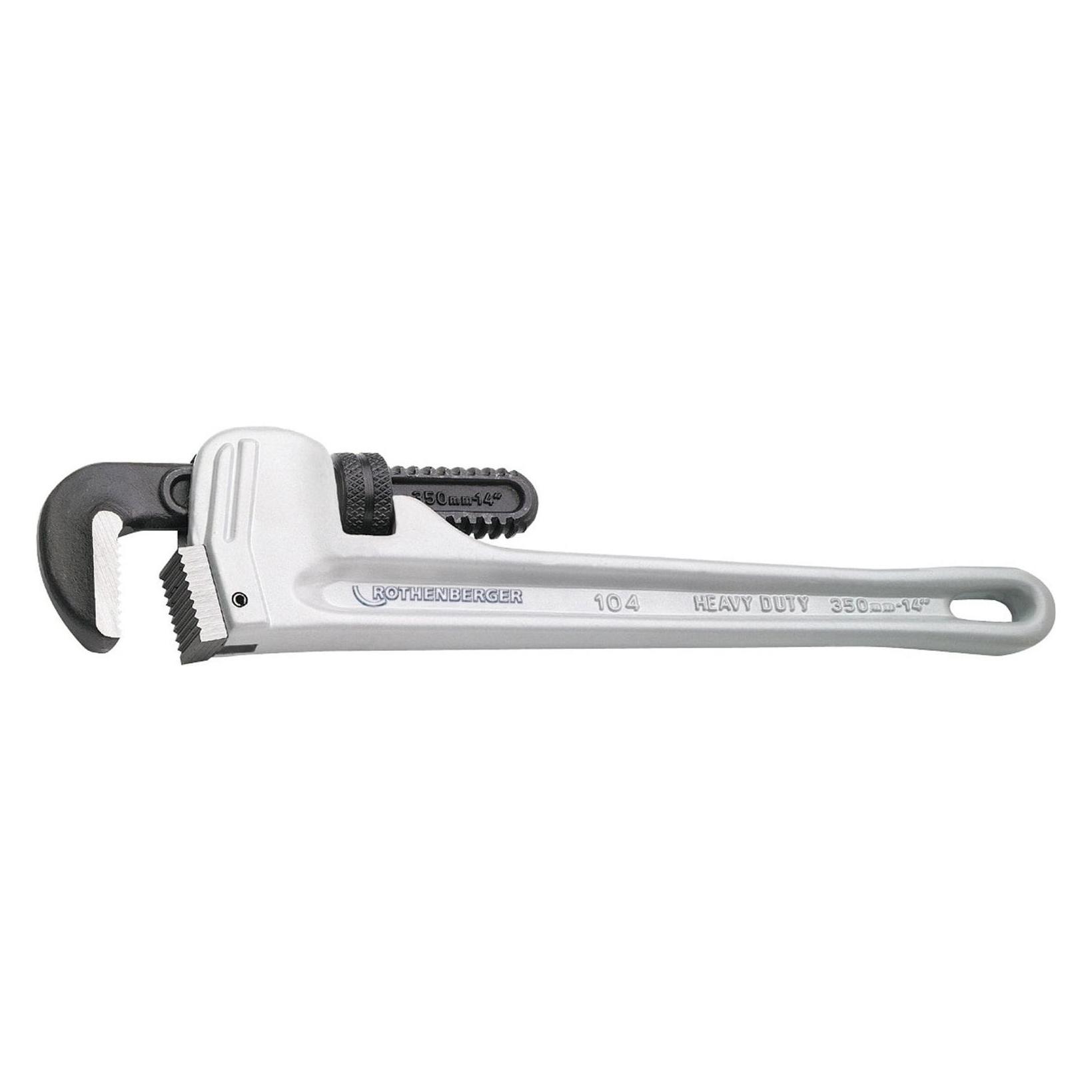 Rothenberger Einhandrohrzange ALUDUR Gesamtlänge 350 mm Spannweite 60 mm für Rohre 2 " (350 mm) (70160)