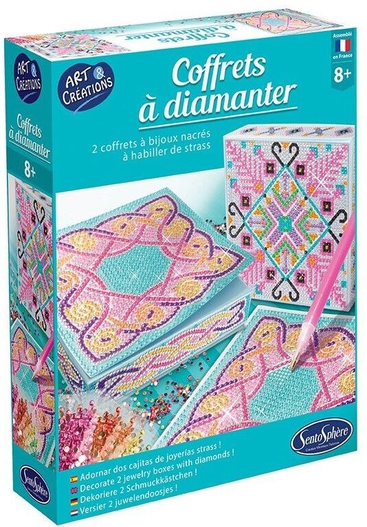 SentoSphère Art & Créations Boîtes à Bijoux Motifs Celtiques