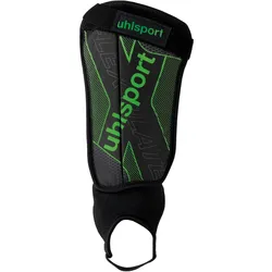 uhlsport Flex Plate Schienbeinschoner 222 - schwarz/fluo grün/silber S
