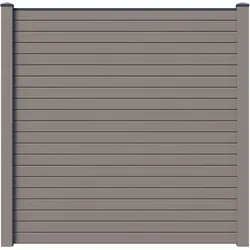 Karibu Zaun 1er SET terragrau