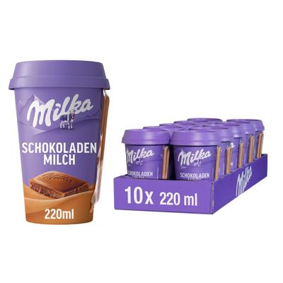 Milka Schokoladenmilch Original 10 x 220 ml (2,2 l)