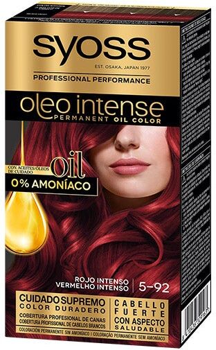SYOSS Oleo Intense Permanent Oil Color 5.92 rojo intenso